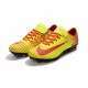 Scarpe Calcio Nuovo Nike Mercurial Vapor XI FG - Giallo Rosso