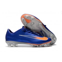 Scarpe Calcio Nuovo Nike Mercurial Vapor XI FG - Blu Arancio