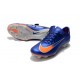 Scarpe Calcio Nuovo Nike Mercurial Vapor XI FG - Blu Arancio