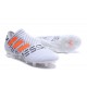 Scarpe da Calcio adidas Nemeziz Messi 17+ 360 Agility FG Bianco Arancio