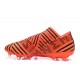 Scarpe da Calcio adidas Nemeziz Messi 17+ 360 Agility FG Arancio Nero