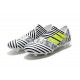 Scarpe da Calcio adidas Nemeziz Messi 17+ 360 Agility FG Nero Bianco Verde