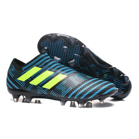 Scarpe adidas Nemeziz Messi 17+ 360 Agility Terreni Compatti - Nero Blu