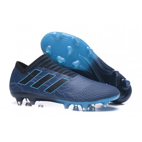 Scarpe adidas Nemeziz Messi 17+ 360 Agility Terreni Compatti - Blu Nero