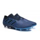 Scarpe adidas Nemeziz Messi 17+ 360 Agility Terreni Compatti - Blu Nero