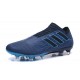 Scarpe adidas Nemeziz Messi 17+ 360 Agility Terreni Compatti - Blu Nero