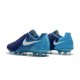 Scarpa da Calcio Nike Magista Opus II FG Terreni Uomo Blu Bianco