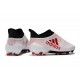 adidas Nuovo Scarpa X 17+ Purespeed FG Bianco Rosso