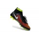 Scarpe da Calcio Uomo Nike Magista Obra FG Nero Verde Hyper Punch