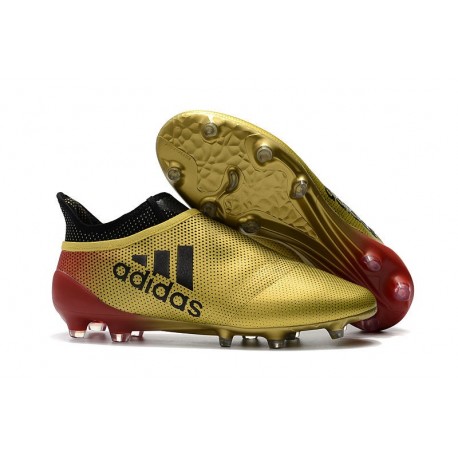 adidas Nuovo Scarpa X 17+ Purespeed FG Oro Rosso