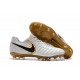 Scarpe da Calcio Nike Tiempo Legend VII FG Uomo - Bianco Oro