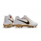 Scarpe da Calcio Nike Tiempo Legend VII FG Uomo - Bianco Oro