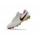 Scarpe da Calcio Nike Tiempo Legend VII FG Uomo - Bianco Oro