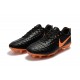 Scarpe da Calcio Nike Tiempo Legend VII FG Uomo -Nero Arancio