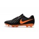 Scarpe da Calcio Nike Tiempo Legend VII FG Uomo -Nero Arancio