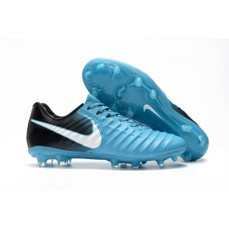 Scarpe da Calcio Nike Tiempo Legend VII FG Uomo - Blu Nero