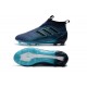 adidas Scarpe Ace17+ Purecontrol FG Uomo - Blu Nero