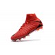 Scarpe da Calcio Terreni Compatti Nike Hypervenom Phantom III DF FG - Rosso Nero