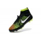 Scarpe da Calcio Uomo Nike Magista Obra FG Nero Verde Hyper Punch