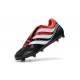 adidas Predator Precision FG Nuovo Scarpa da Calcio - Nero Rosso Bianco