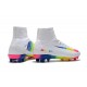 Nike Mercurial Superfly 5 Dynamic Fit FG Scarpe Bianco Colorato