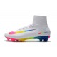 Nike Mercurial Superfly 5 Dynamic Fit FG Scarpe Bianco Colorato