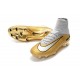 Ronaldo Nike Mercurial Superfly 5 FG Scarpe CR7 Quinto Triunfo Bianco Oro