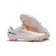 Scarpe Calcio Nuovo Nike Mercurial Vapor XI FG - Bianco Arancio