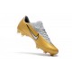 Scarpe Calcio Nuovo Nike Mercurial Vapor XI FG - Oro Bianco