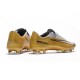 Scarpe Calcio Nuovo Nike Mercurial Vapor XI FG - Oro Bianco