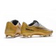 Scarpe Calcio Nuovo Nike Mercurial Vapor XI FG - Oro Bianco