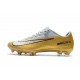 Scarpe Calcio Nuovo Nike Mercurial Vapor XI FG - Oro Bianco