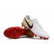 Scarpe da Calcio Nike Tiempo Legend VII FG Uomo - Bianco Nero Rosso