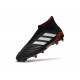 Scarpe da Calcio adidas Predator 18 + FG Uomo - Nero Bianco