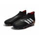 Scarpe da Calcio adidas Predator 18 + FG Uomo - Nero Bianco