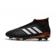 Scarpe da Calcio adidas Predator 18 + FG Uomo - Nero Bianco