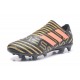 Scarpe adidas Nemeziz Messi 17+ 360 Agility Terreni Compatti - Nero Arancio