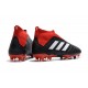 Scarpe da Calcio adidas Predator 18 + FG Uomo - Nero Rosso Bianco