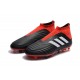 Scarpe da Calcio adidas Predator 18 + FG Uomo - Nero Rosso Bianco