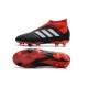 Scarpe da Calcio adidas Predator 18 + FG Uomo - Nero Rosso Bianco