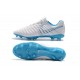 Scarpe da Calcio Nike Tiempo Legend VII FG Uomo - Bianco Blu