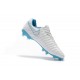 Scarpe da Calcio Nike Tiempo Legend VII FG Uomo - Bianco Blu