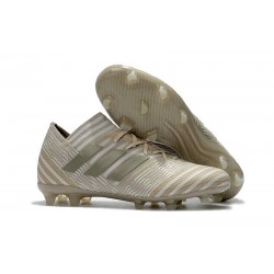 Scarpe Calcio adidas Nemeziz 17.1 FG - Bianco Oro