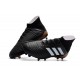 Scarpe da Calcio adidas Predator 18.1 FG Uomo - Nero Bianco Oro