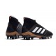 Scarpe da Calcio adidas Predator 18.1 FG Uomo - Nero Bianco Oro