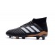 Scarpe da Calcio adidas Predator 18.1 FG Uomo - Nero Bianco Oro