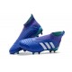 Scarpe da Calcio adidas Predator 18 + FG Uomo - Blu Bianco