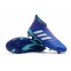 Scarpe da Calcio adidas Predator 18 + FG Uomo - Blu Bianco