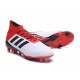 Scarpe da Calcio adidas Predator 18.1 FG Uomo - Bianco Rosso