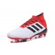 Scarpe da Calcio adidas Predator 18.1 FG Uomo - Bianco Rosso